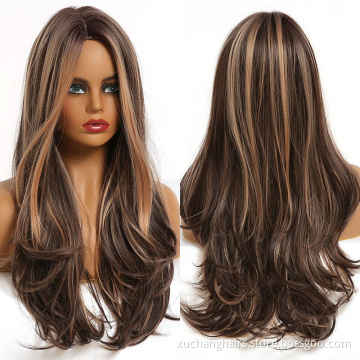 High-Quality Long Straight Elegance Synthetic Wigs